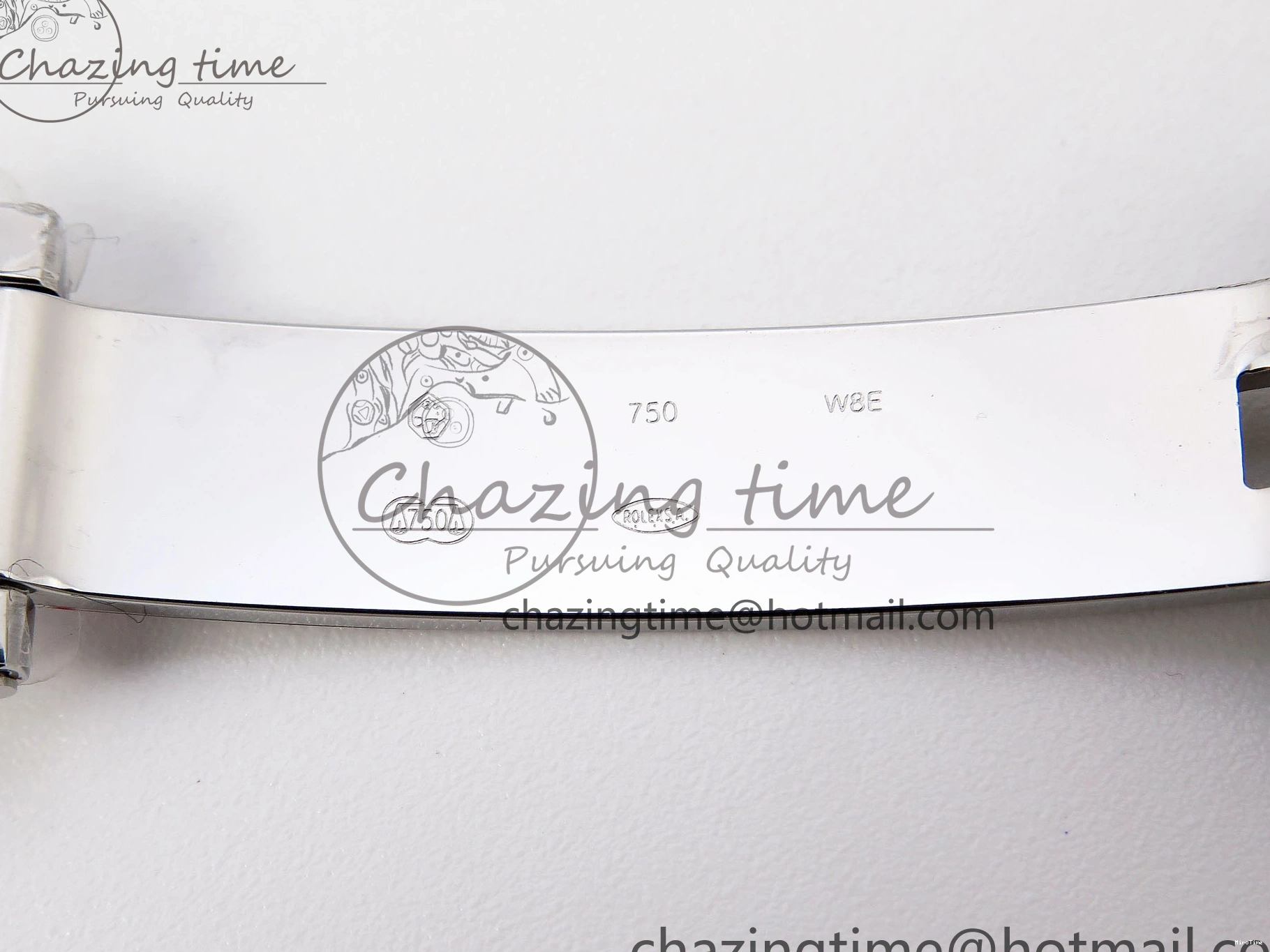 MiroTime 0426 QuickDry DayDate 40 SS GSF Gain Weight Blue Roman Dial Diamonds Bezel on President Bracelet A 1917